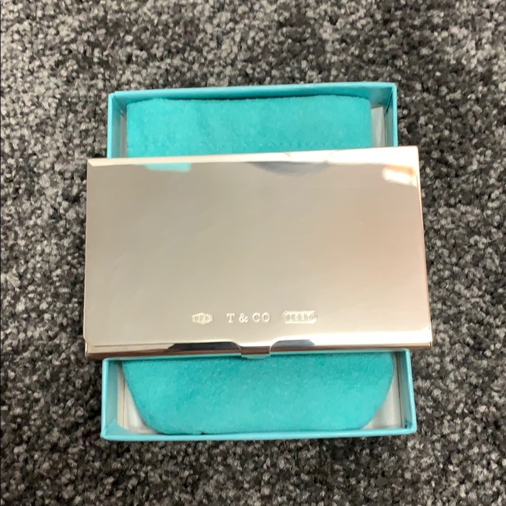Tiffany & Co. Sterling Silver Card case
